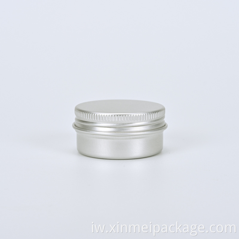 צנצנות אלומיניום לקוסמטיקה aluminium jars for cosmetics